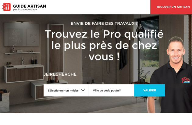 Trouver un artisan RGE avec guide-artisan.fr