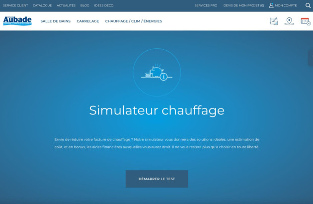 simulateur chauffage