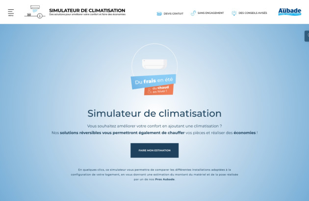 Simulateur Climatisation