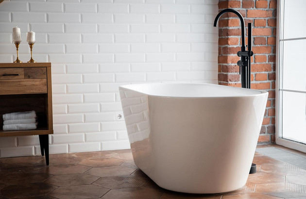 Une salle de bains sans joints : les alternatives au carrelage dans la  salle de bains