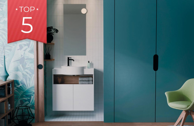 Aménager des rangements dans les toilettes avec un meuble WC - Ambiance  bain - le blog