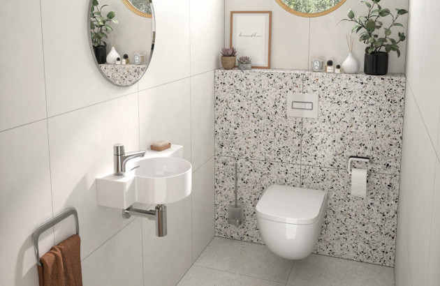 Accessoires WC : douchette WC, sèche main à air pulsé et pièces