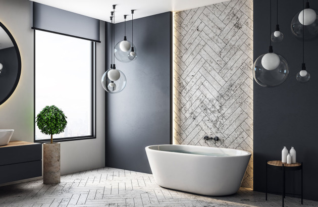 10 styles de luminaires modernes pour votre salle de bain - M6