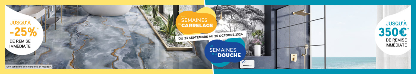 Les semaines du carrelage et de la douche 2024