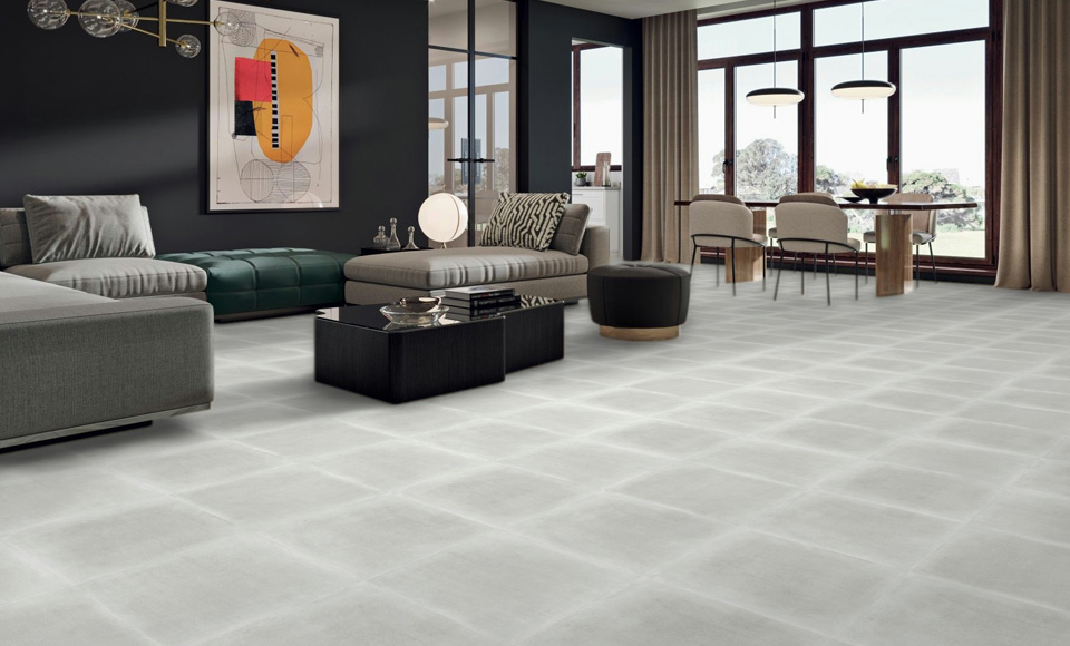 Carrelage Rebel Lasselsberger Blanc-gris