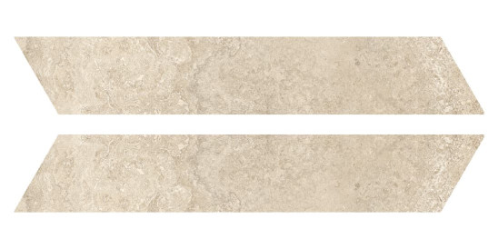 Décor Limestone par Ceramiche Piemme en coloris Chevron French Beige