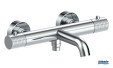 Mitigeur bain douche thermostatique One Piece finition Chromé de Paini France