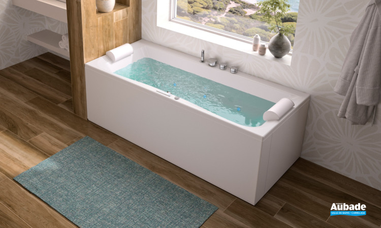 Baignoire balnéo rectangle Saphir V de Grandform 