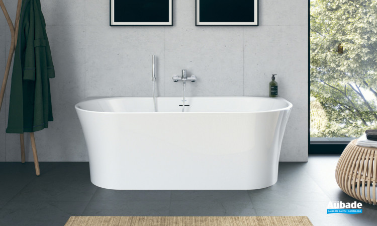 Baignoire demi-îlot Charlton de Duravit