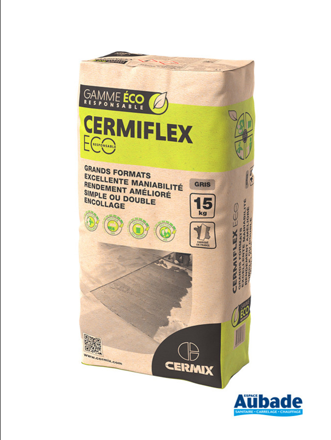 Mortier-colle Cermiflex Eco de Cermix 