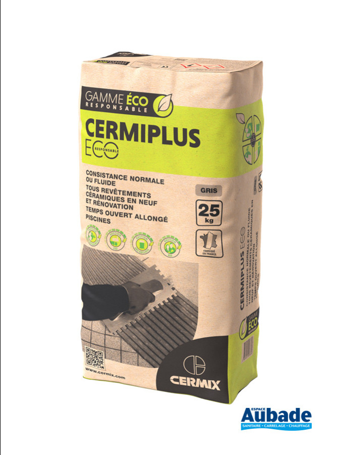 Mortier-colle Cermiplus Eco de Cermix