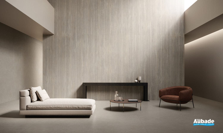 Collection Limestone par Ceramiche Piemme en coloris English Grey et décor Vein Cut Grey