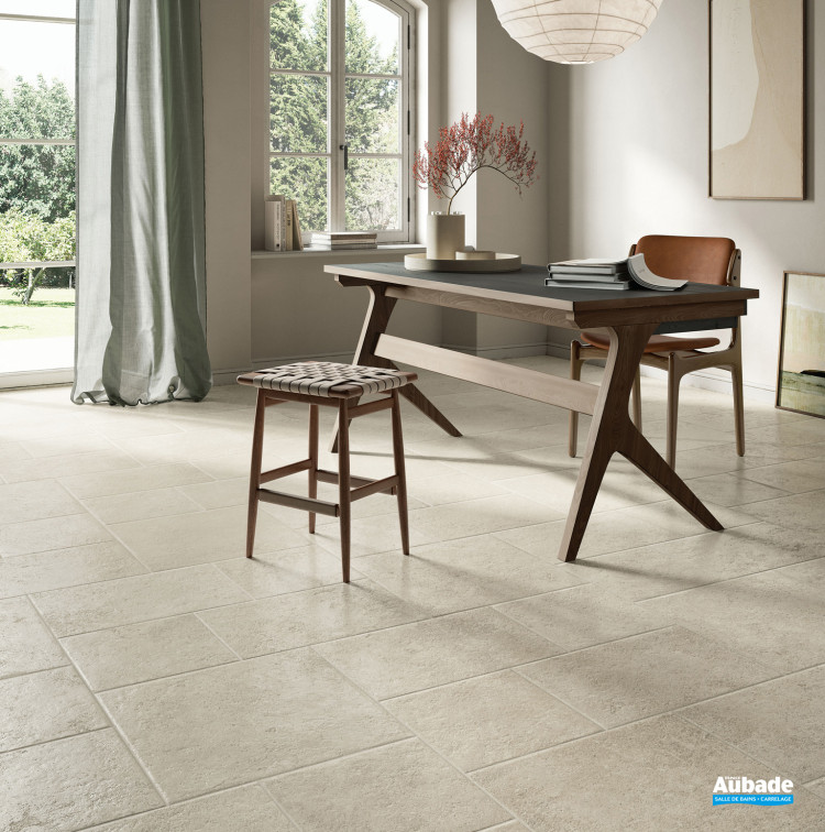 Carrelage Salentina par GCR format 32 x 32, 32 x 48, 48 x 48 cm en coloris Ice