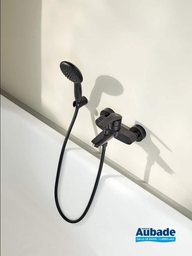 Mitigeur bain/douche Eurosmart Matt Black de Grohe