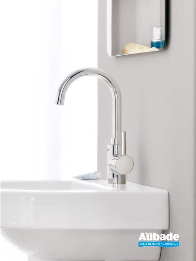 Mitigeur monocommande Lavabo Taille L Concetto Chromé de Grohe