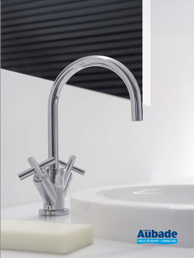 Mélangeur de lavabo Tara finition Chrome de Dornbracht