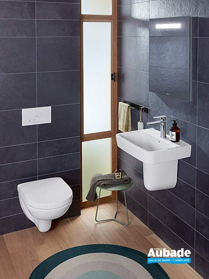 WC compact O.Novo Directflush de Villeroy & Boch