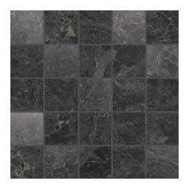 Mosaïque Limestone par Ceramiche Piemme en coloris Mix Belgium Black