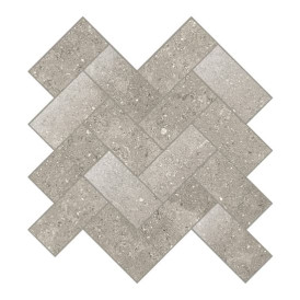 Mosaïque Limestone par Ceramiche Piemme en coloris Opus Mix English Grey