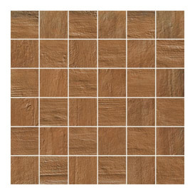 Mosaïque Fireclay par GCR en coloris Brown