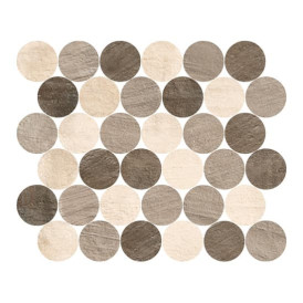 Mosaïque Fireclay par GCR en coloris Cerchi Cold