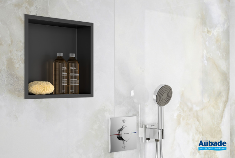 Niche murale Xtra avec natte d'étanchéité de la marque Hansgrohe