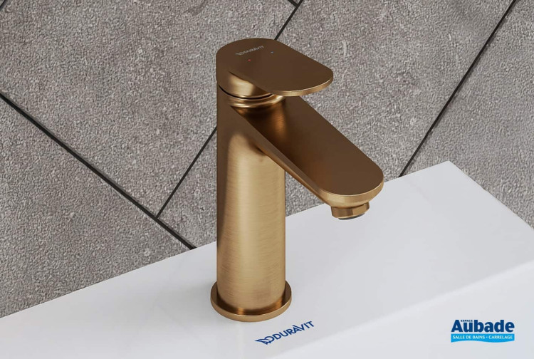 Mitigeur monocommande Wave taille M finition Bronze brossé de Duravit