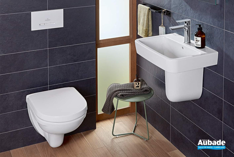 WC compact O.Novo Directflush de Villeroy & Boch