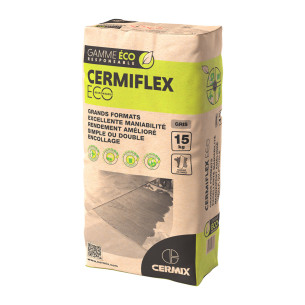 Mortier-colle Cermiflex ECo de Cermix 