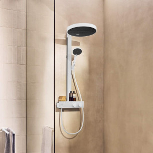 Colonne de douche Rainfinity 360 blanc mat de Hansgrohe