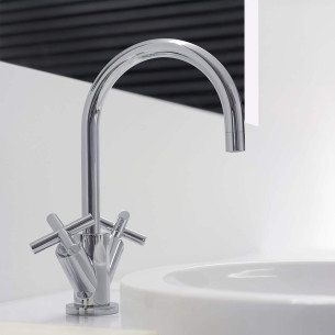 Mélangeur de lavabo Tara finition Chrome de Dornbracht